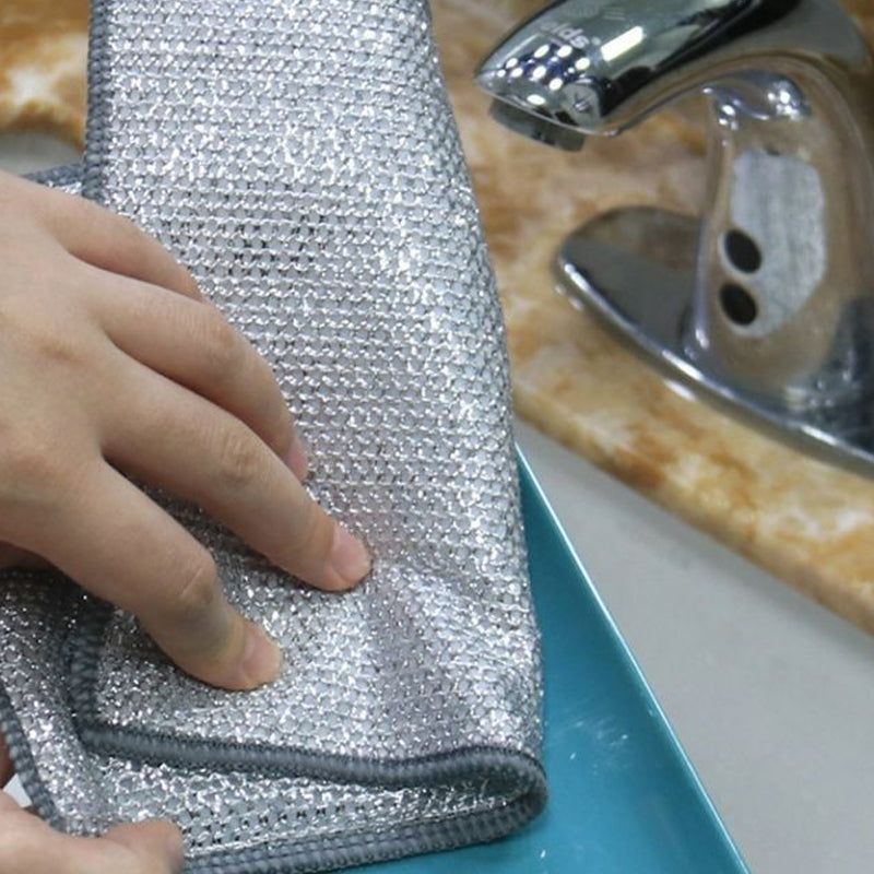 Fesara | Heavy Duty Scrubber Sponge Cloth