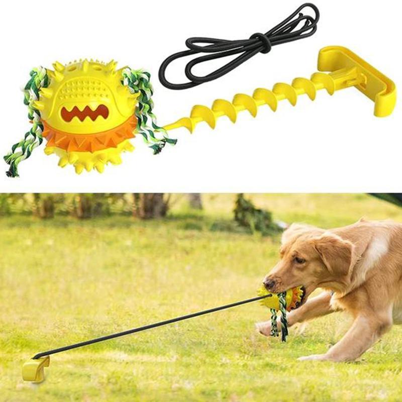 Colorful Pet Rope Ball Toy