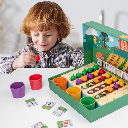 Educational Farm Toys with Colors and Number Learning