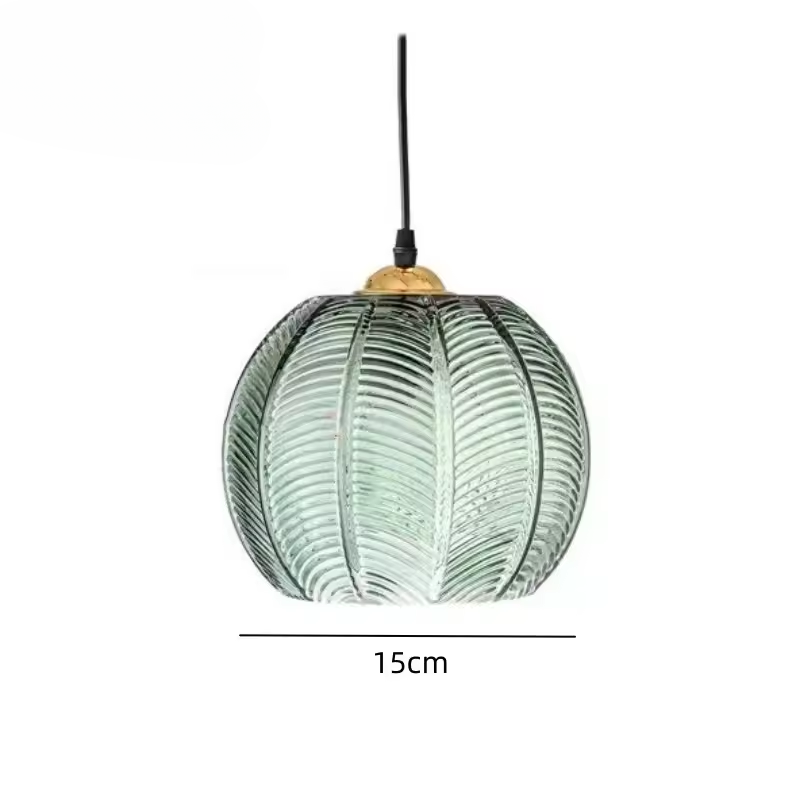 Fesara | Elegant Glass Pendant Light with Nature Design - Fesara
