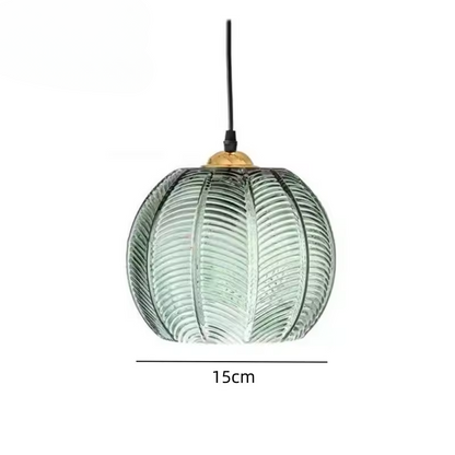 Fesara | Elegant Glass Pendant Light with Nature Design - Fesara