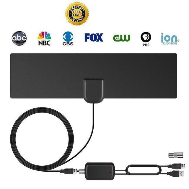 HD TV Antenna with Built-in Signal Amplifier Booster - Fesara