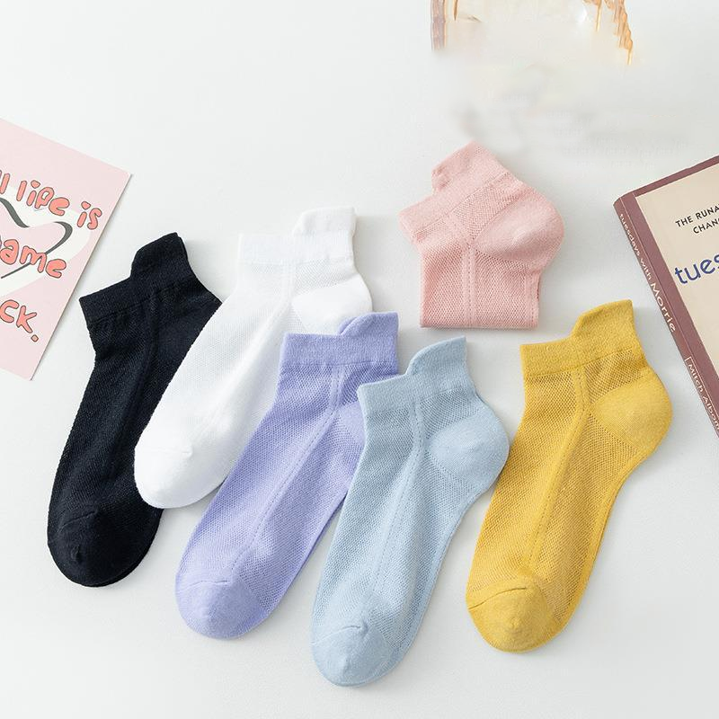 Thin No-Show Grip Socks