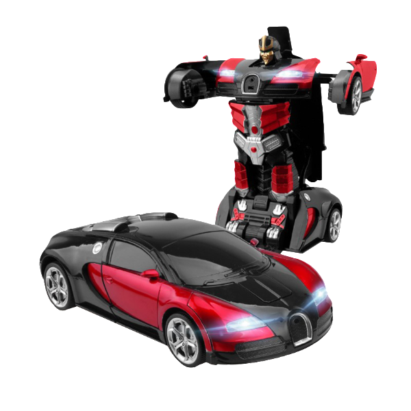Fast Police RC Transformer Car Toy for Kids - Fesara