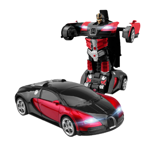 Fast Police RC Transformer Car Toy for Kids - Fesara