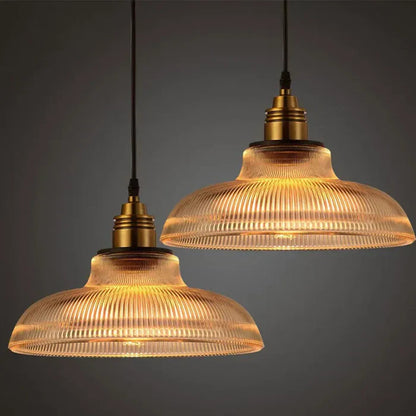 Luxury Glass Drop Pendant Light - Fesara
