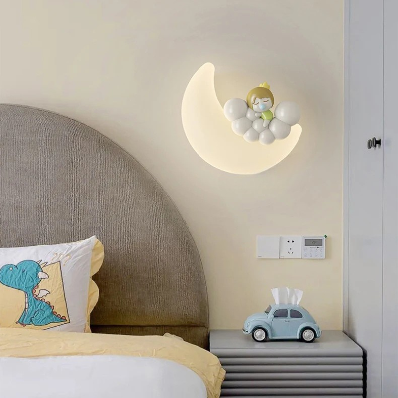 Elegant Moon Glow Wall Light
