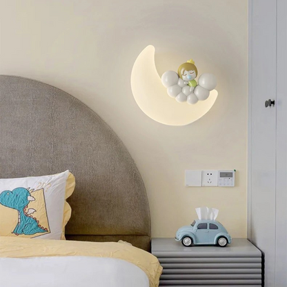 Elegant Moon Glow Wall Light