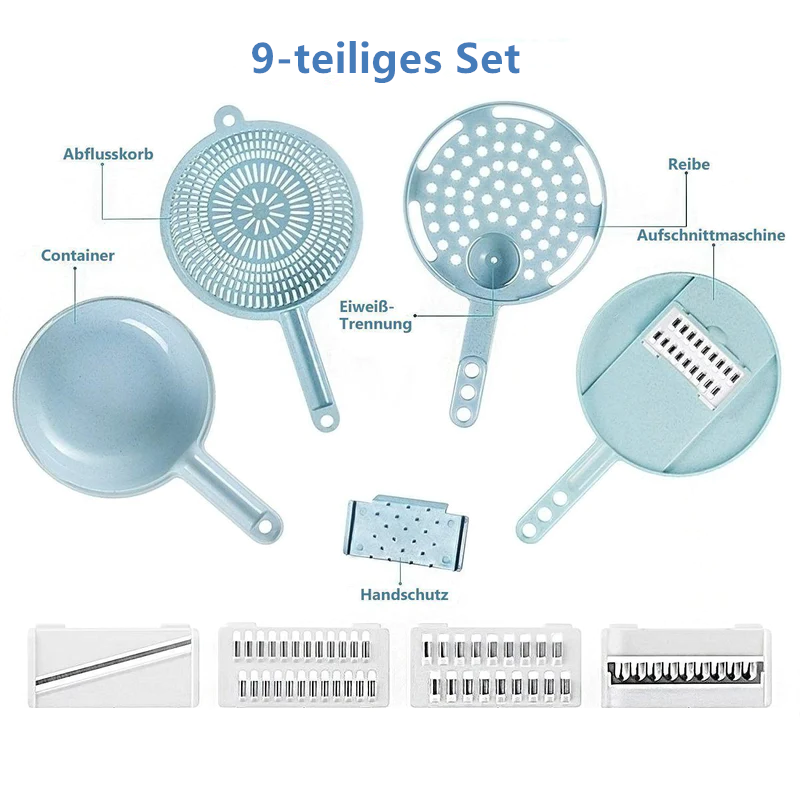 Fesara | 12-In-1 Kitchen Cutter Tool Set
