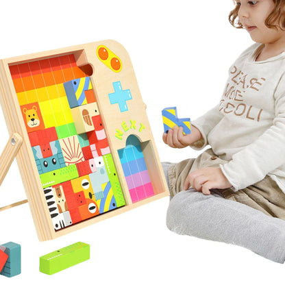 Fun Wooden Puzzle Toy for Kids Learning Development - Fesara