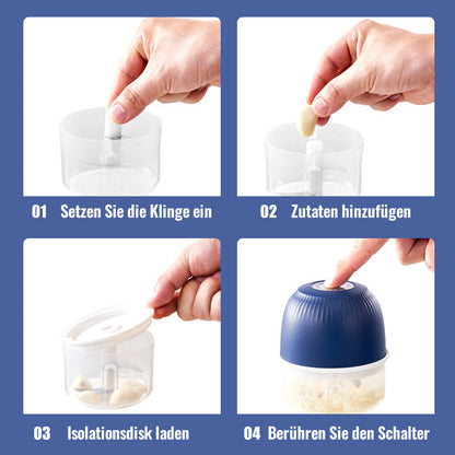 Portable Electric Garlic Crusher Cordless