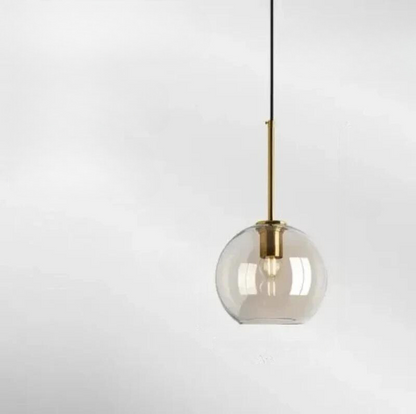 Modern Scandinavian Glass Pendant Lamp