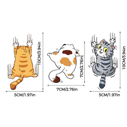 Funny Kitty Car Decal Sticker - Fesara