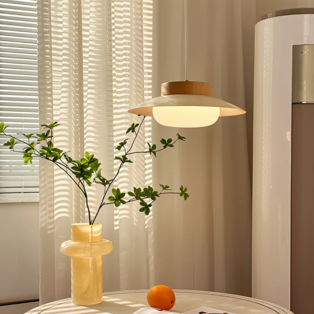 Cream Modern Dining Pendant Light