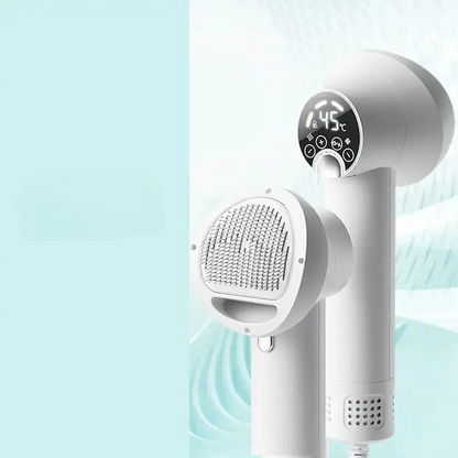 Quiet Pet Grooming Dryer and Brush - Fesara