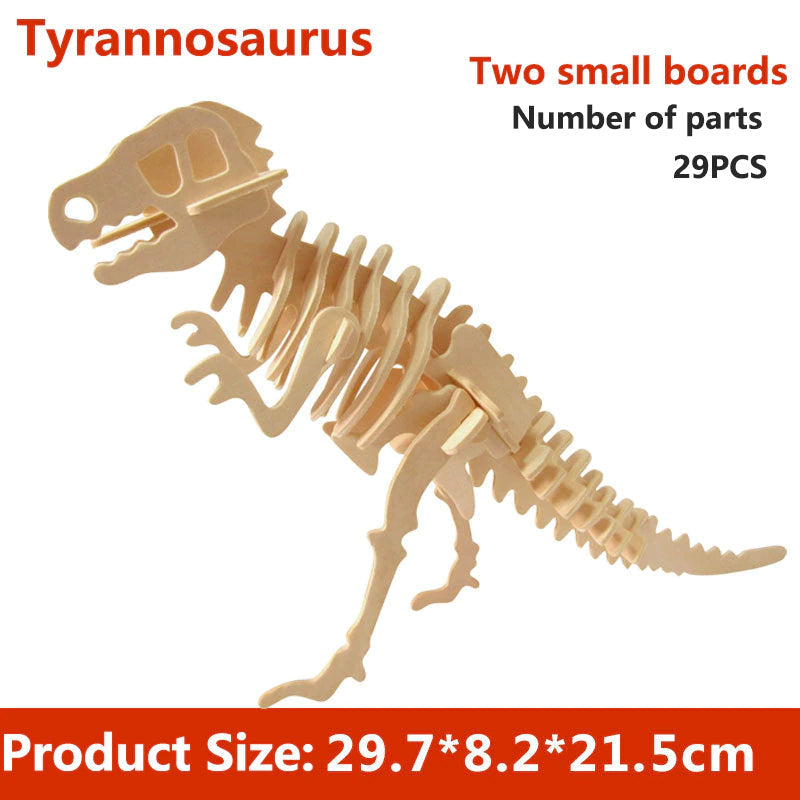 Fun 3D Dinosaur Puzzle Toy