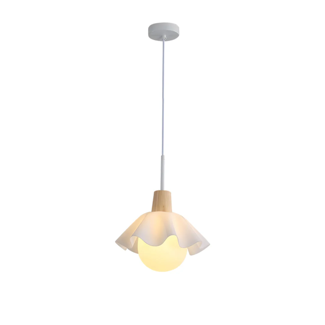 Petite Floral Hanging Lamp
