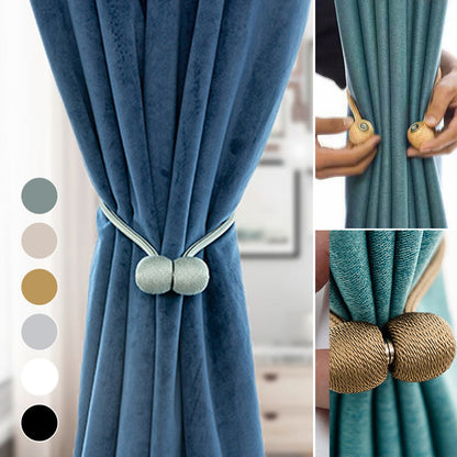 Easy Magnetic Curtain Tie Backs