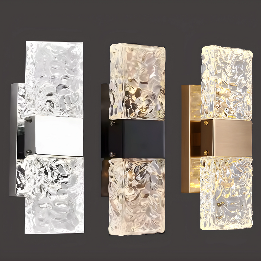 Sparkling Crystal LED Light Fixture - Fesara