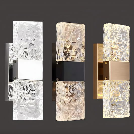 Sparkling Crystal LED Light Fixture - Fesara