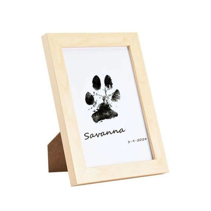 Personalized Pet Paw Photo Frame Kit