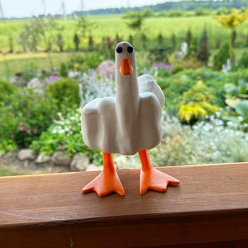 Funny Quacking Duck Figurine