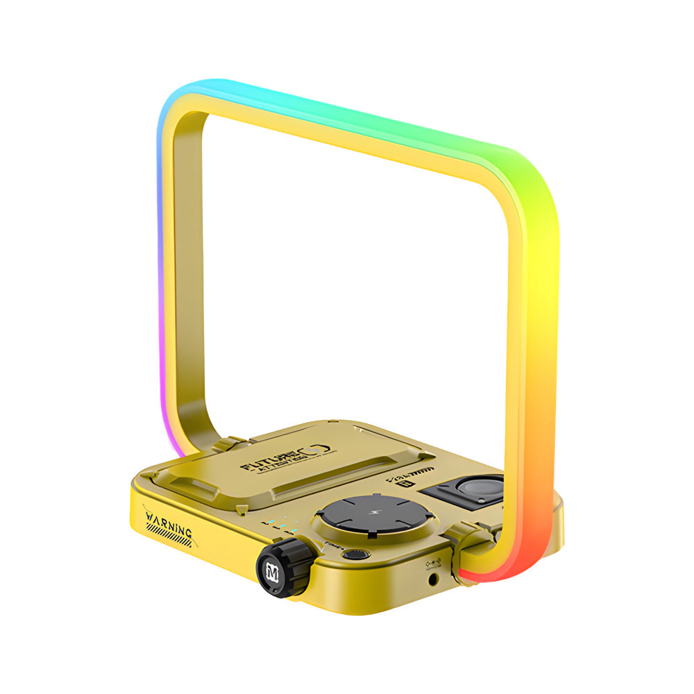Colorful Wireless Charging LED Desk Light