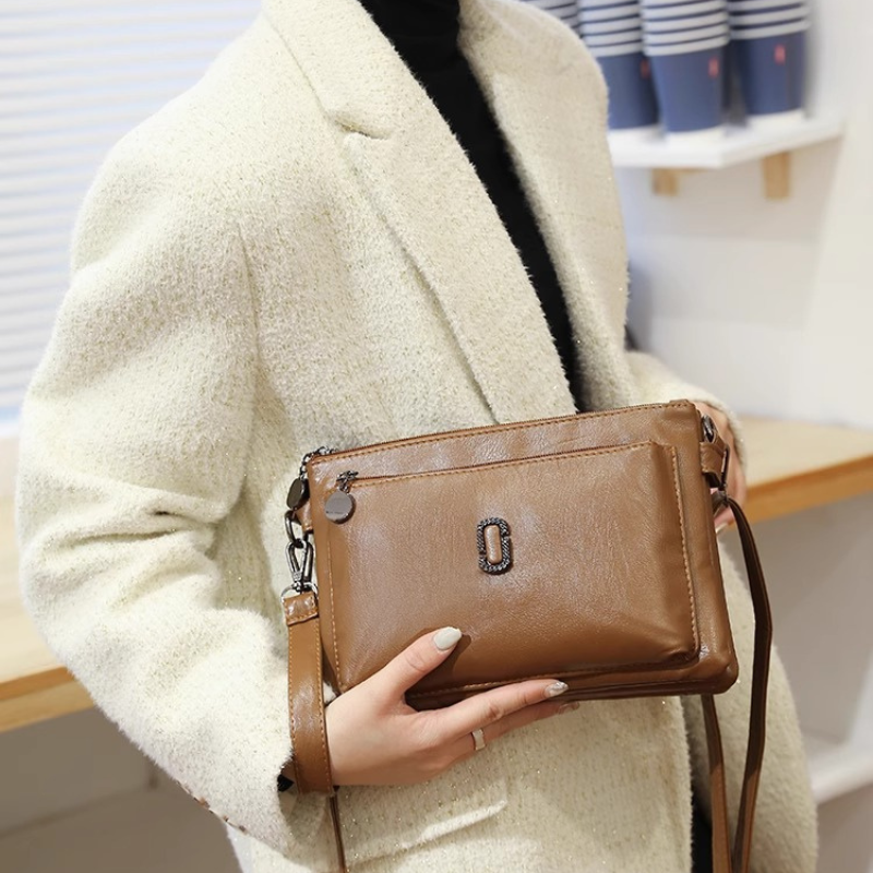 Luxury Mini Leather Shoulder Handbag