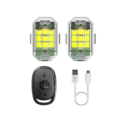 Bright LED Bike Tail Light - Rechargeable Wireless Brake Signal