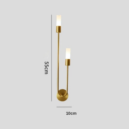 Contemporary Slim LED Wall Light - Fesara