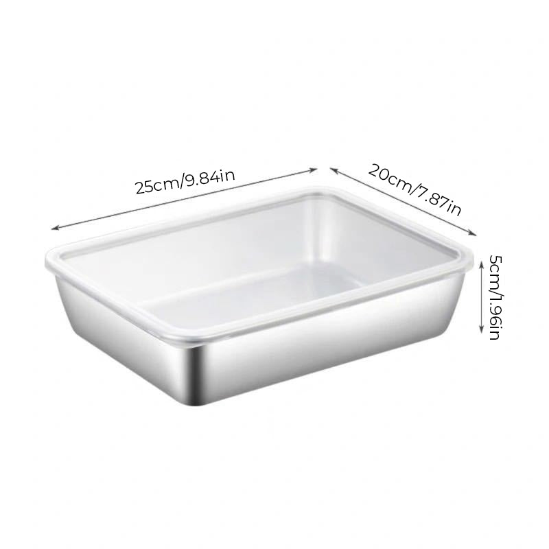 Practical Stainless Steel Fruit Storage Bowl