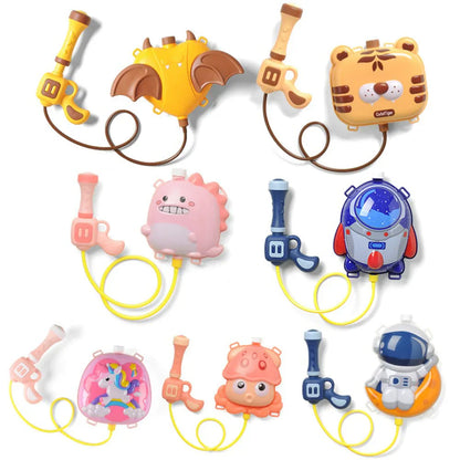 Water Gun Backpack for Kids Water Battles