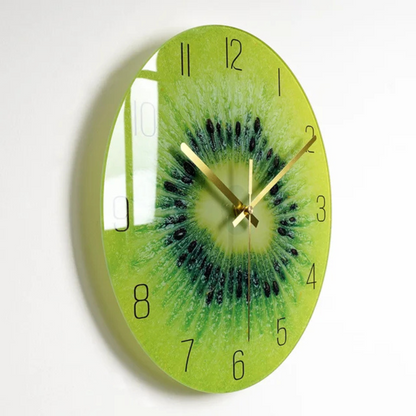 Big Clear Wall Clock - Simple Classic Home Decor