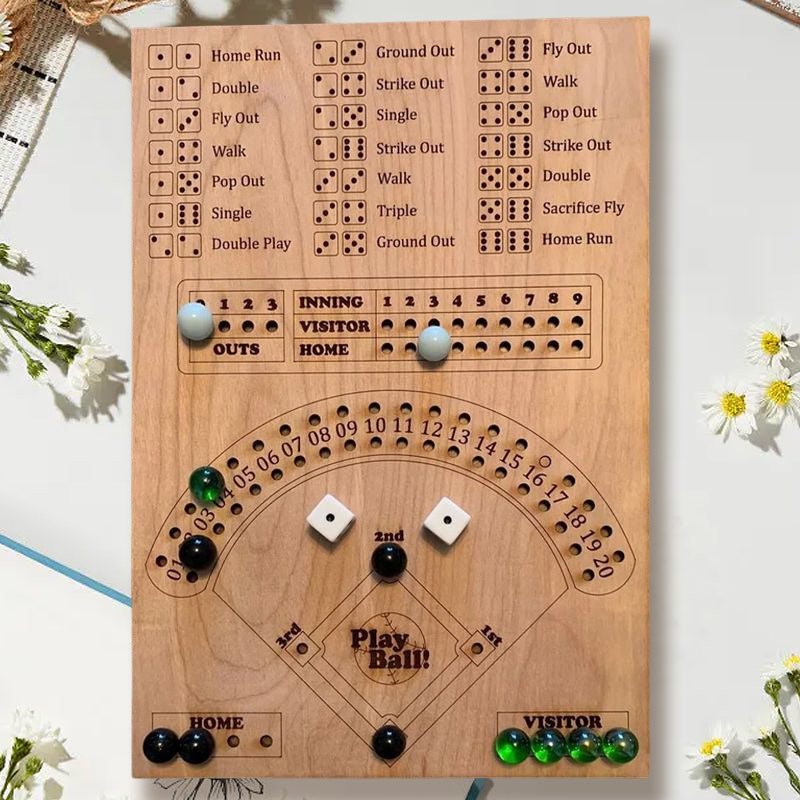 Fun Baseball Strategy Board Game