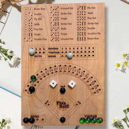 Fun Baseball Strategy Board Game