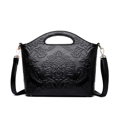 Authentic Classic Real Leather Ladies Handbag - Fesara