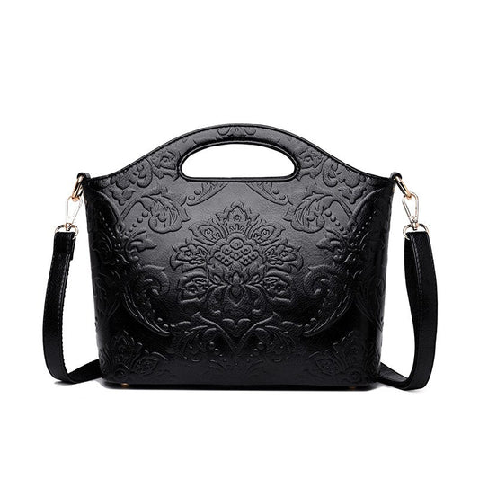 Authentic Classic Real Leather Ladies Handbag - Fesara