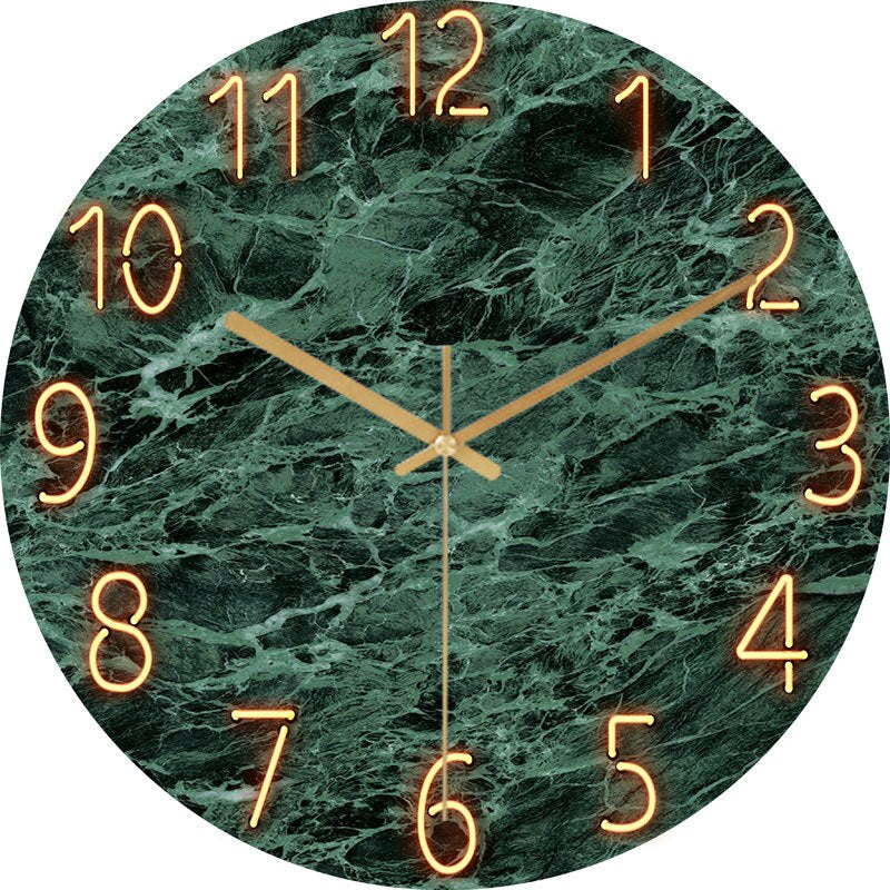 Modern Slim Large Wall Clock