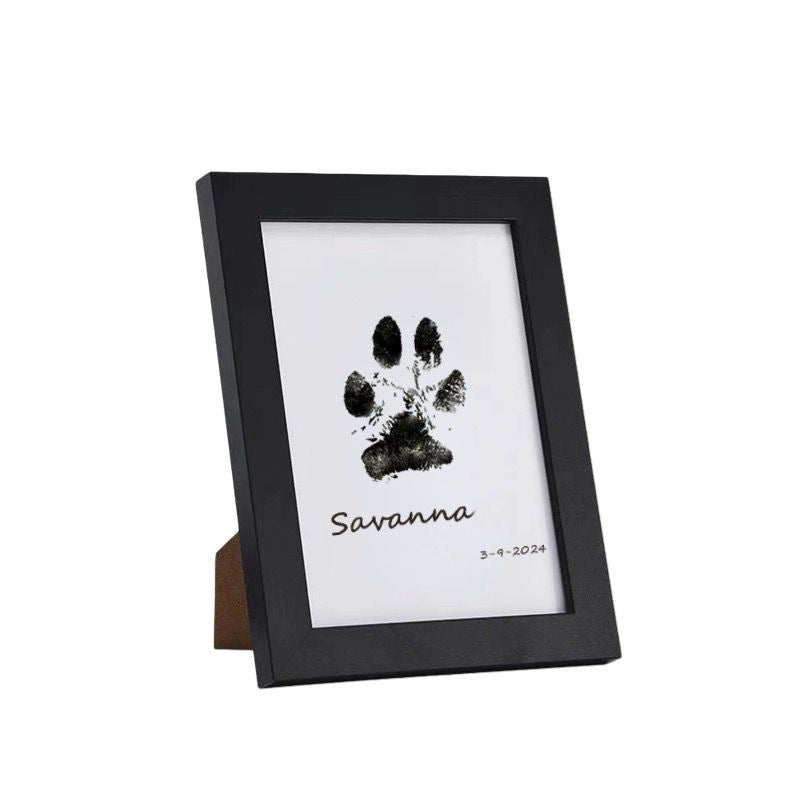 Personalized Pet Paw Photo Frame Kit
