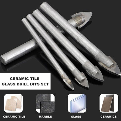 Premium Tile Drill Bit Set (5 Piece)