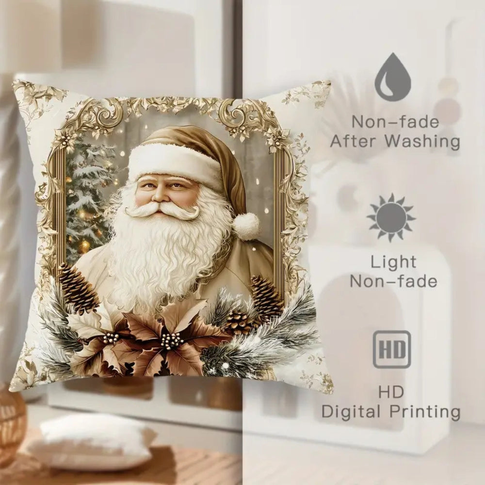 Classic Christmas Pillowcase Beautiful Tree Design