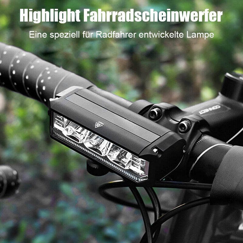 Bright Rechargeable Bike Headlight 900 Lumen