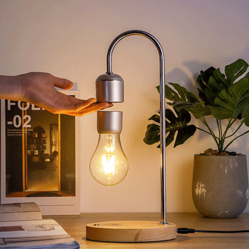 Sleek Levitating Table Lamp