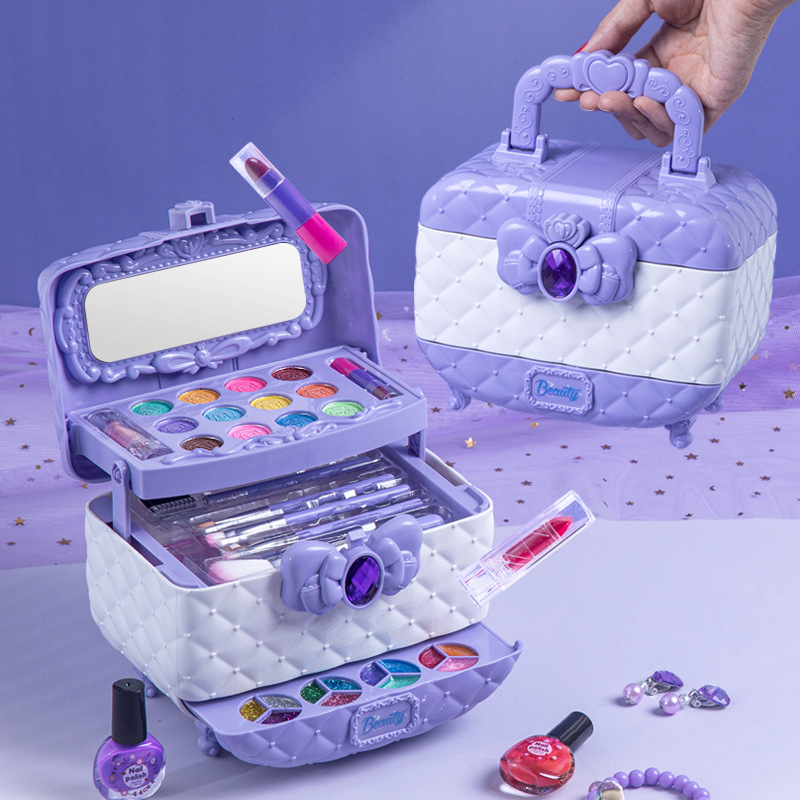 Girls Sparkle Makeup Play Kit - Fesara