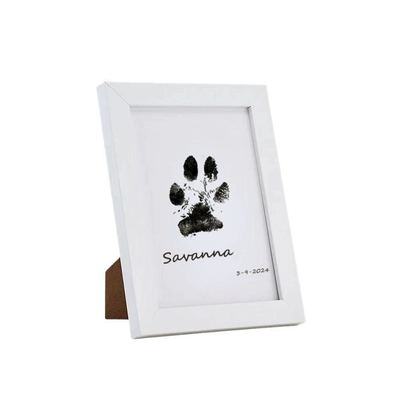 Personalized Pet Paw Photo Frame Kit
