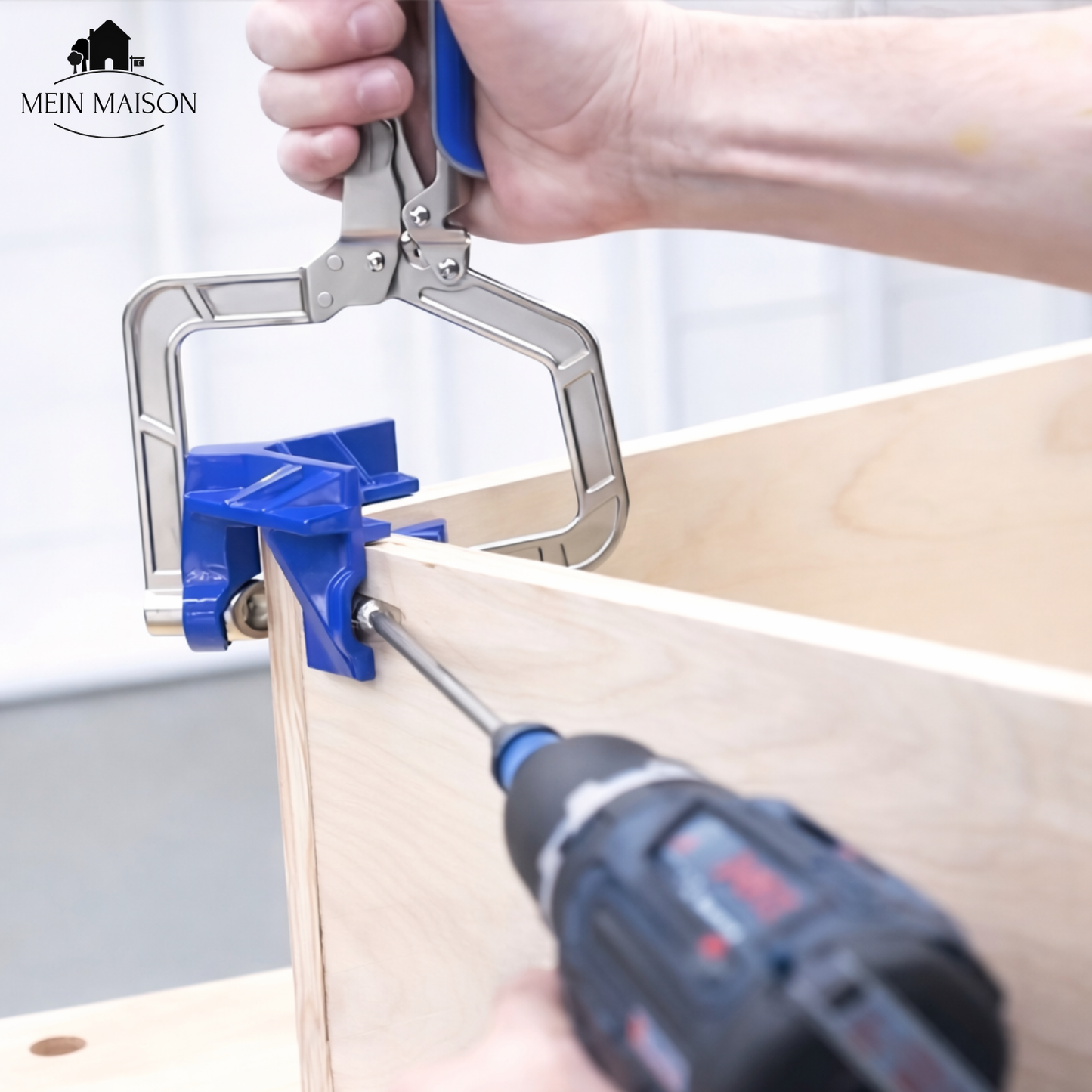 Accurate 90 Degree Woodworking Clamp - Fesara