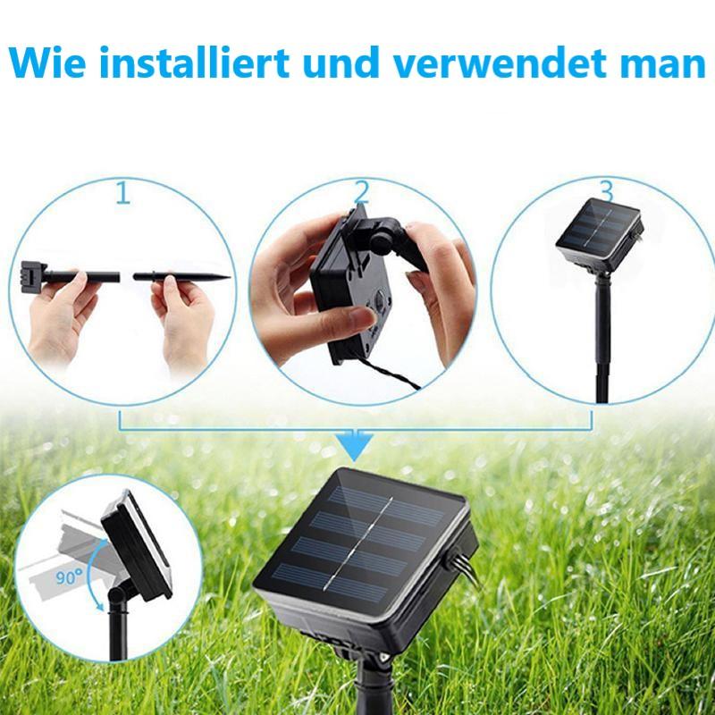 Outdoor Solar Powered Wicker LED Lanterns