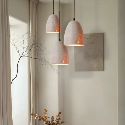 Vintage Stone Hanging Light