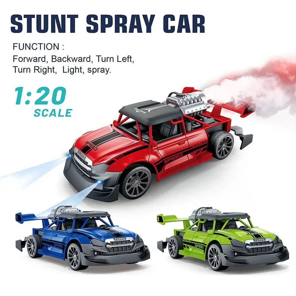 Fast RC Stunt Car with Shooting Feature