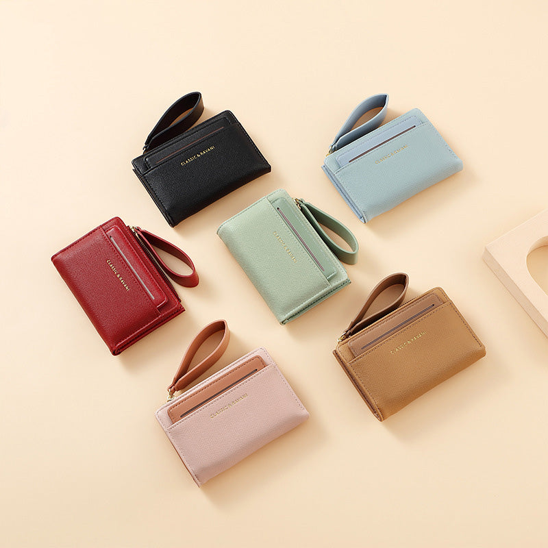 Practical Zip Around Wallet with Multiple Card Pockets